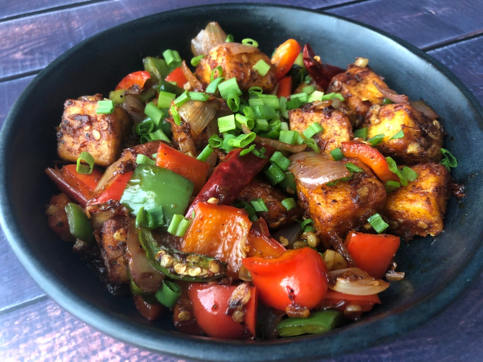 Dry Chilly Paneer